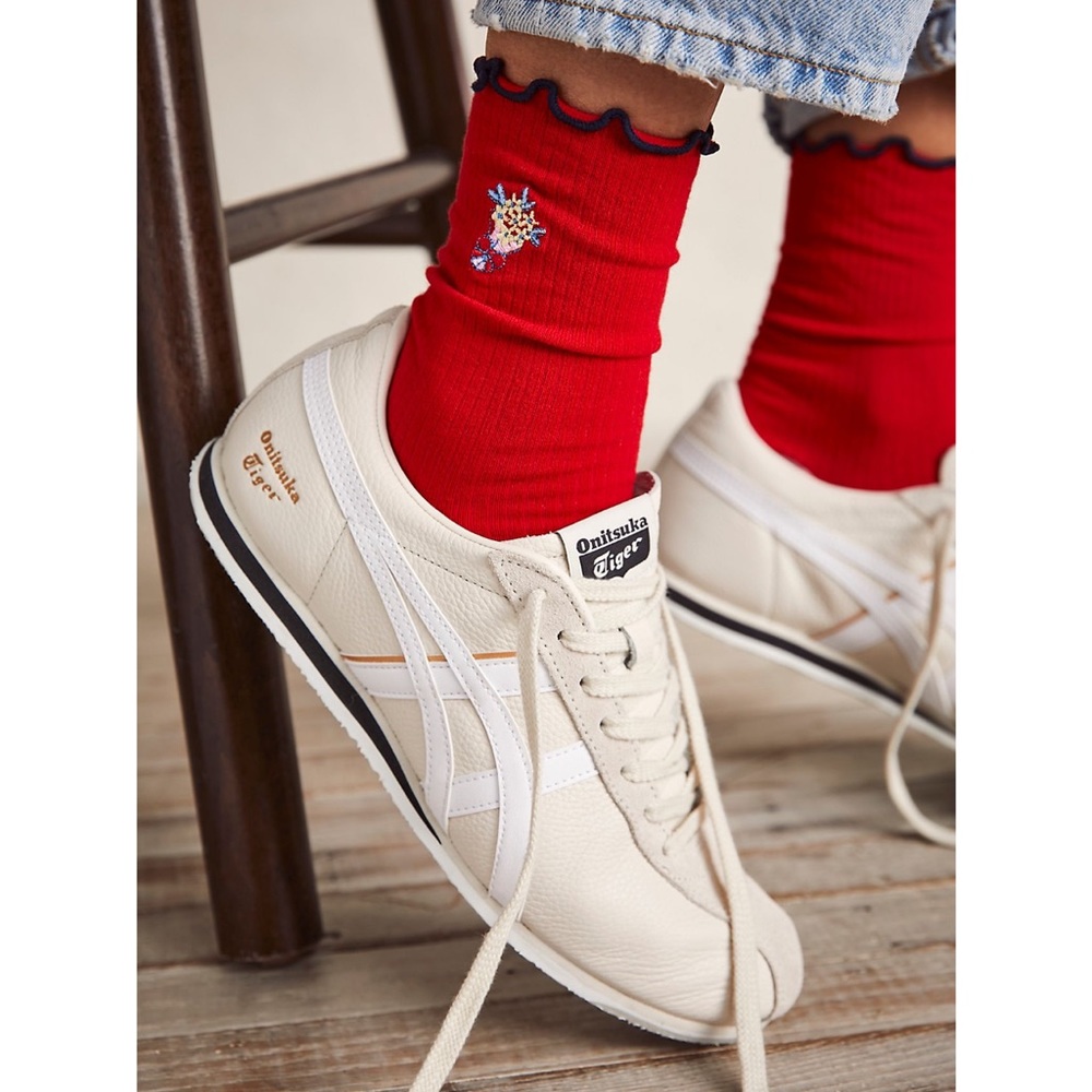 Free people violet ankle socks